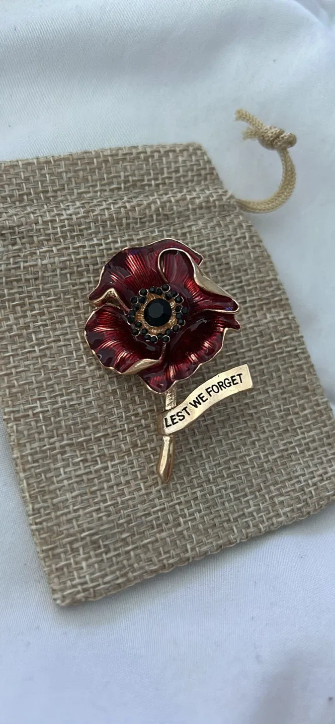 Poppy Pin - Lest We Forget thumbnail