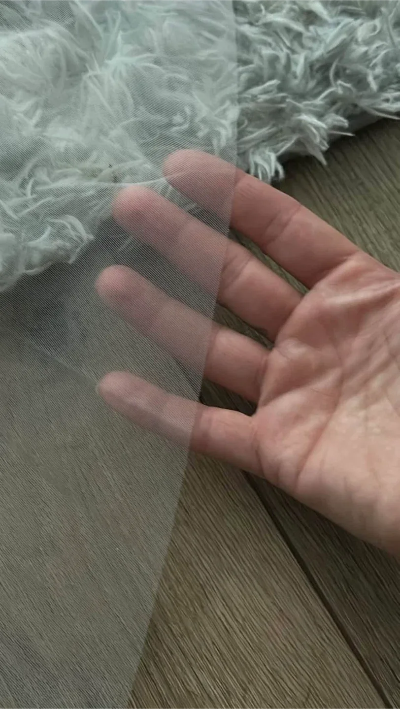 Wedding Veil with blusher image indicator(3)