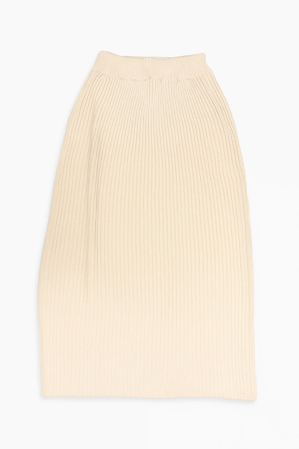 Cream Knit Skirt