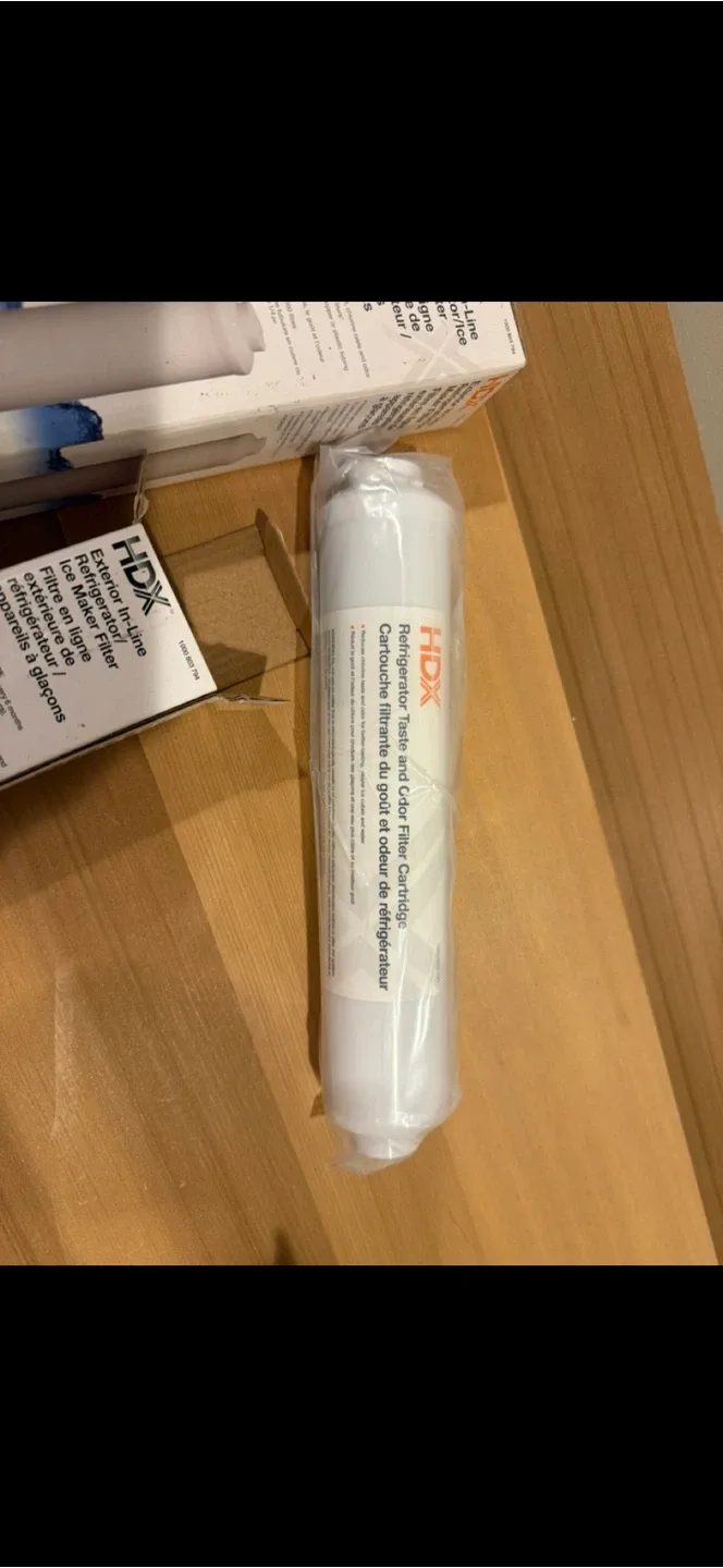 NEW. 2 X HDX Refrigerator Taste and Odor Filter Cartridge image indicator(2)