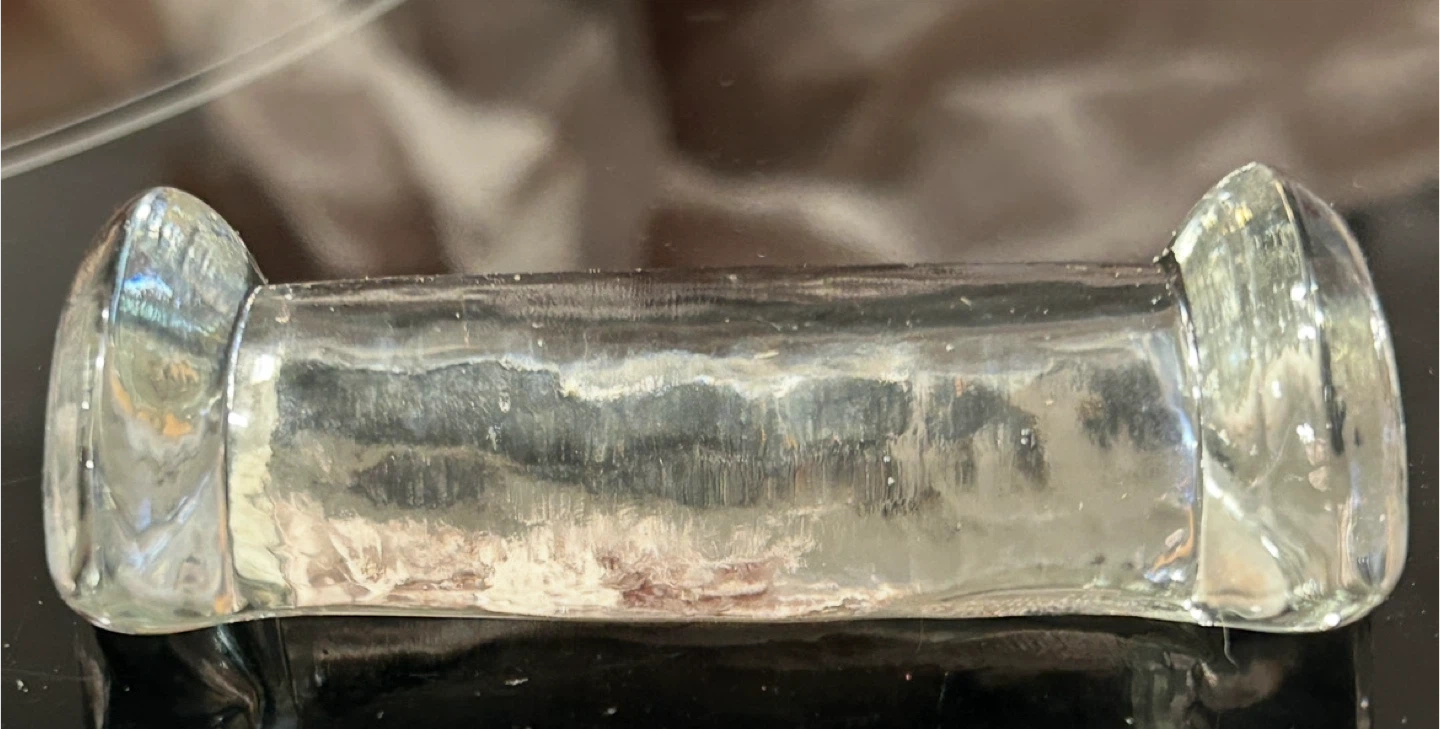 Vintage Clear Textured Glass Knife Rests - Set of 12 - photo 4