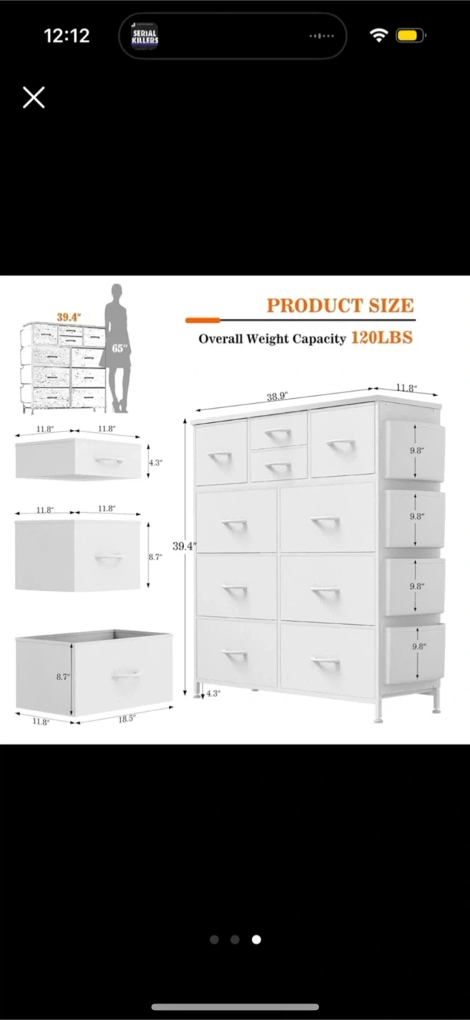 10-drawer storage dresser - photo 2