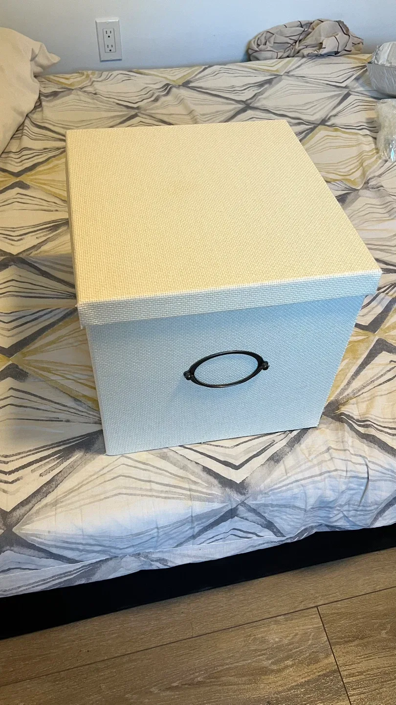 Storage Boxes with Lids - Set of 2 image indicator(3)