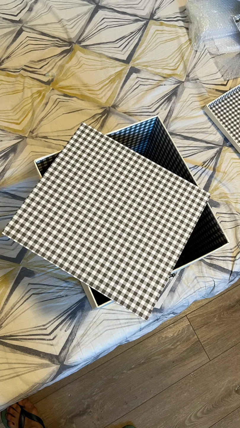 Storage Boxes with Lids - Set of 2 image indicator(5)