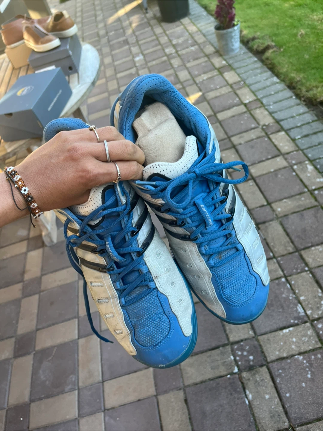 Adidas Barricade Tennis Shoes men’s size 12