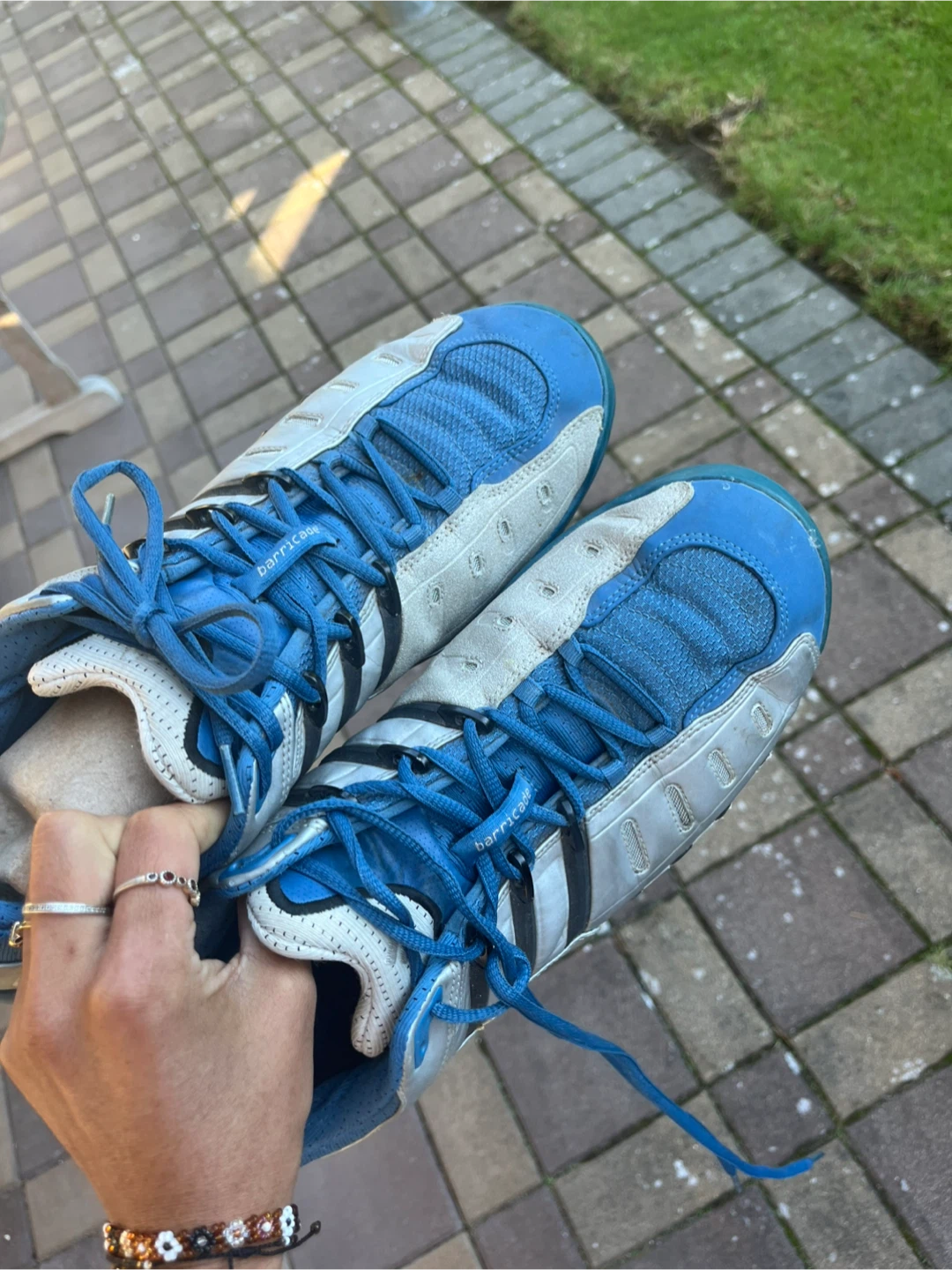 Adidas Barricade Tennis Shoes men’s size 12 - photo 3
