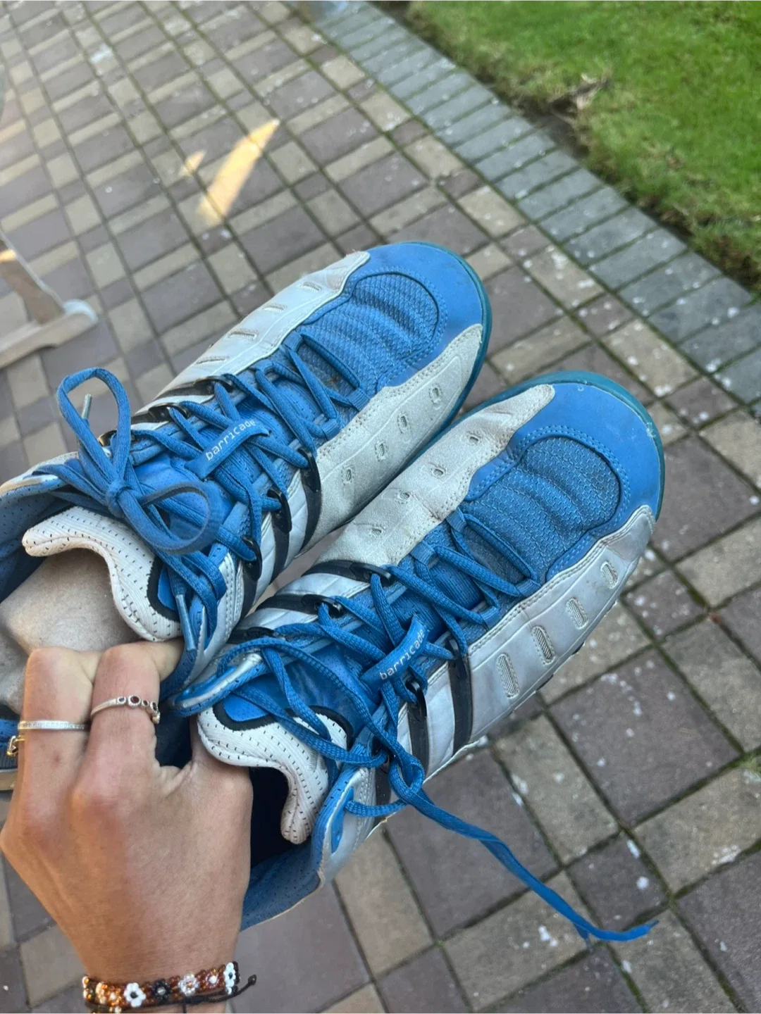 Adidas Barricade Tennis Shoes men’s size 12 image indicator(3)