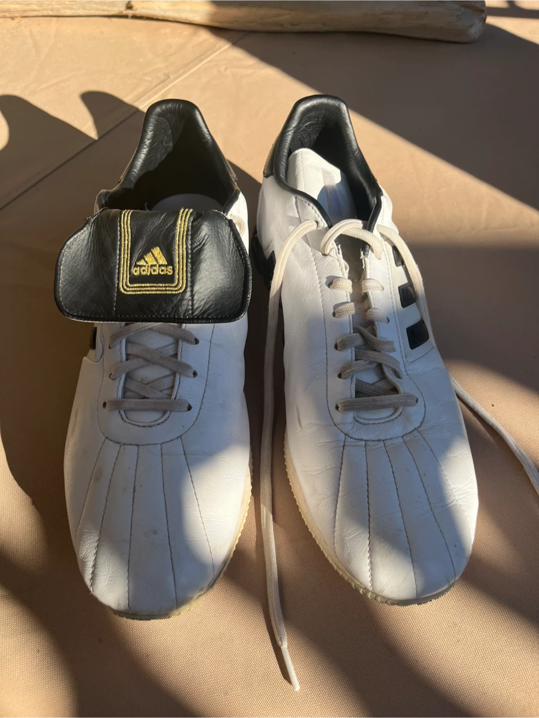Adidas vintage leather shoes size 12