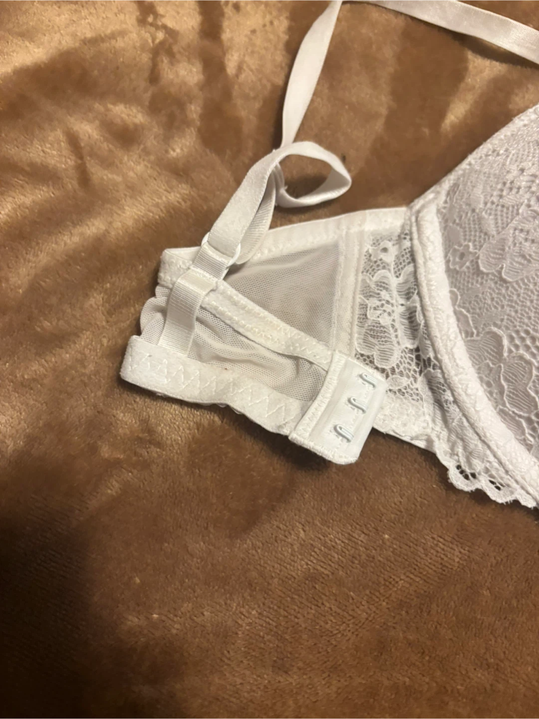 White Lace Bra 34C - photo 4