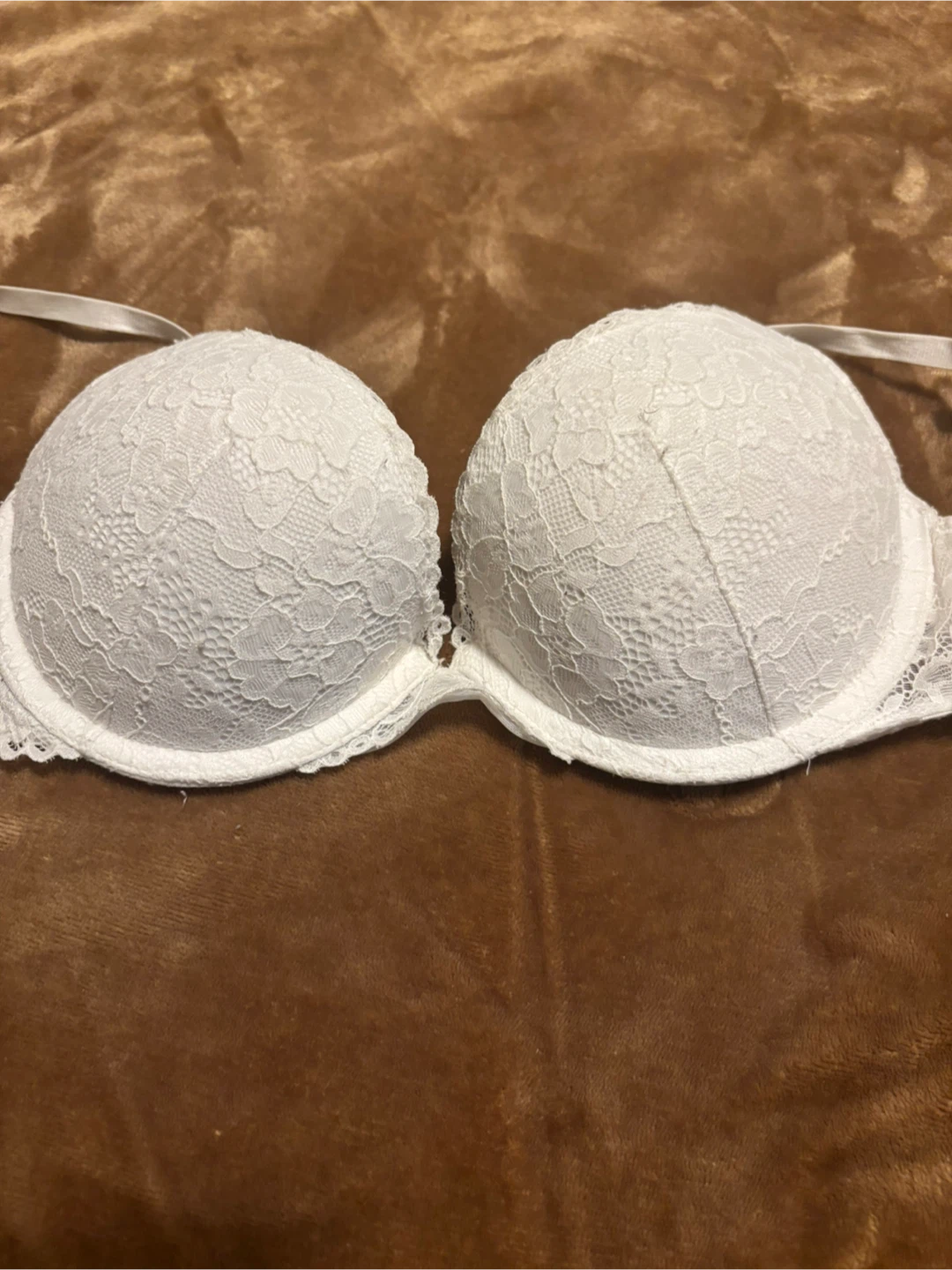 White Lace Bra 34C - photo 2