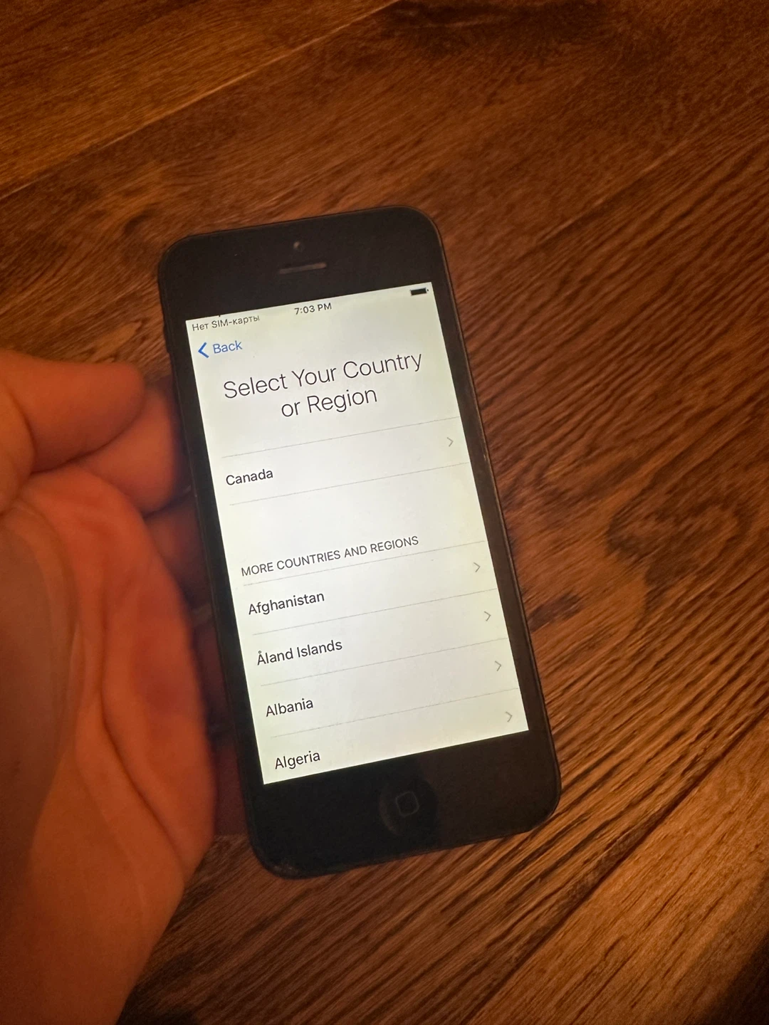 iPhone 5s - Black Locked - photo 2