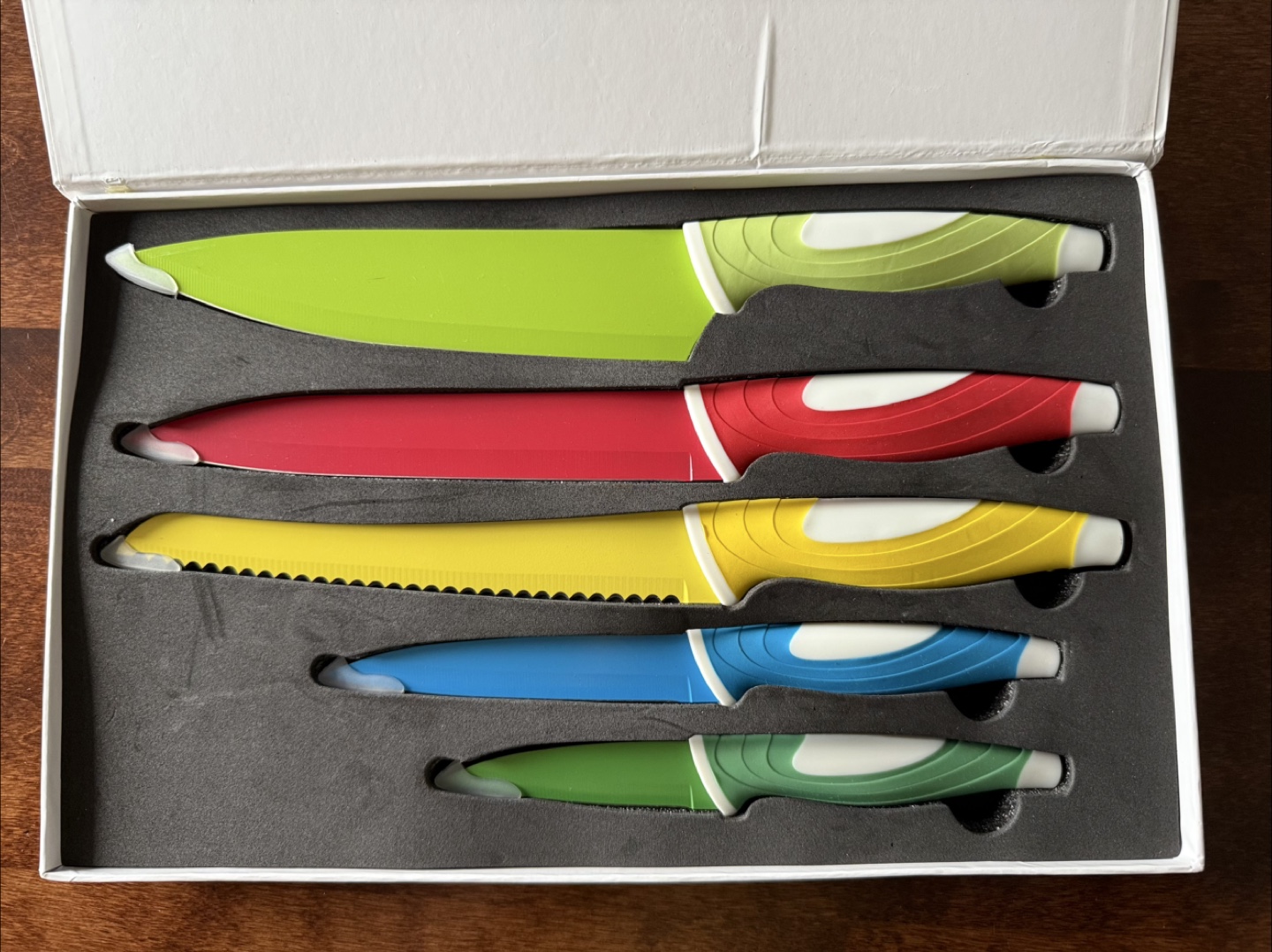 Colorful Knife Set - 5 Piece