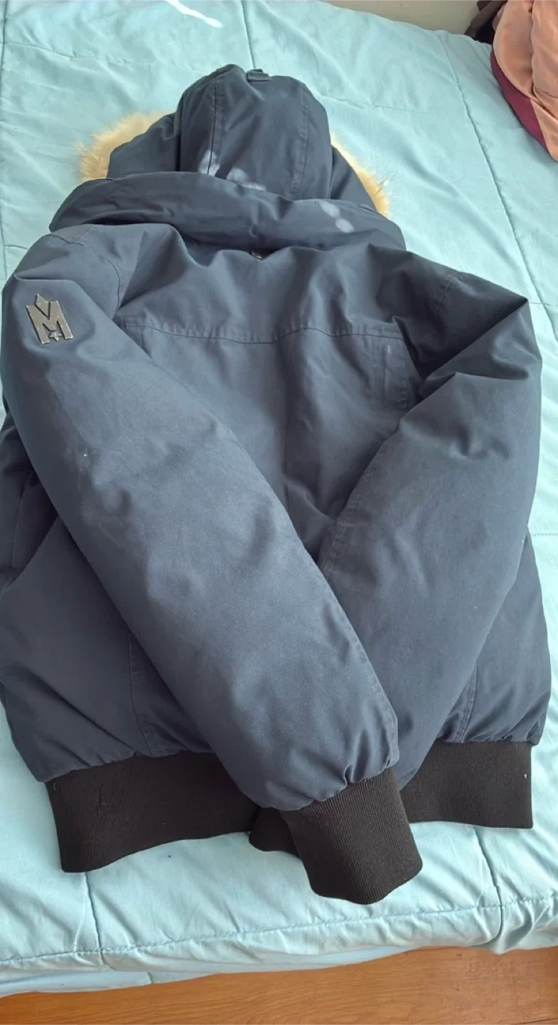 Mackage Down Winter Jacket with Fur Hood image indicator(7)