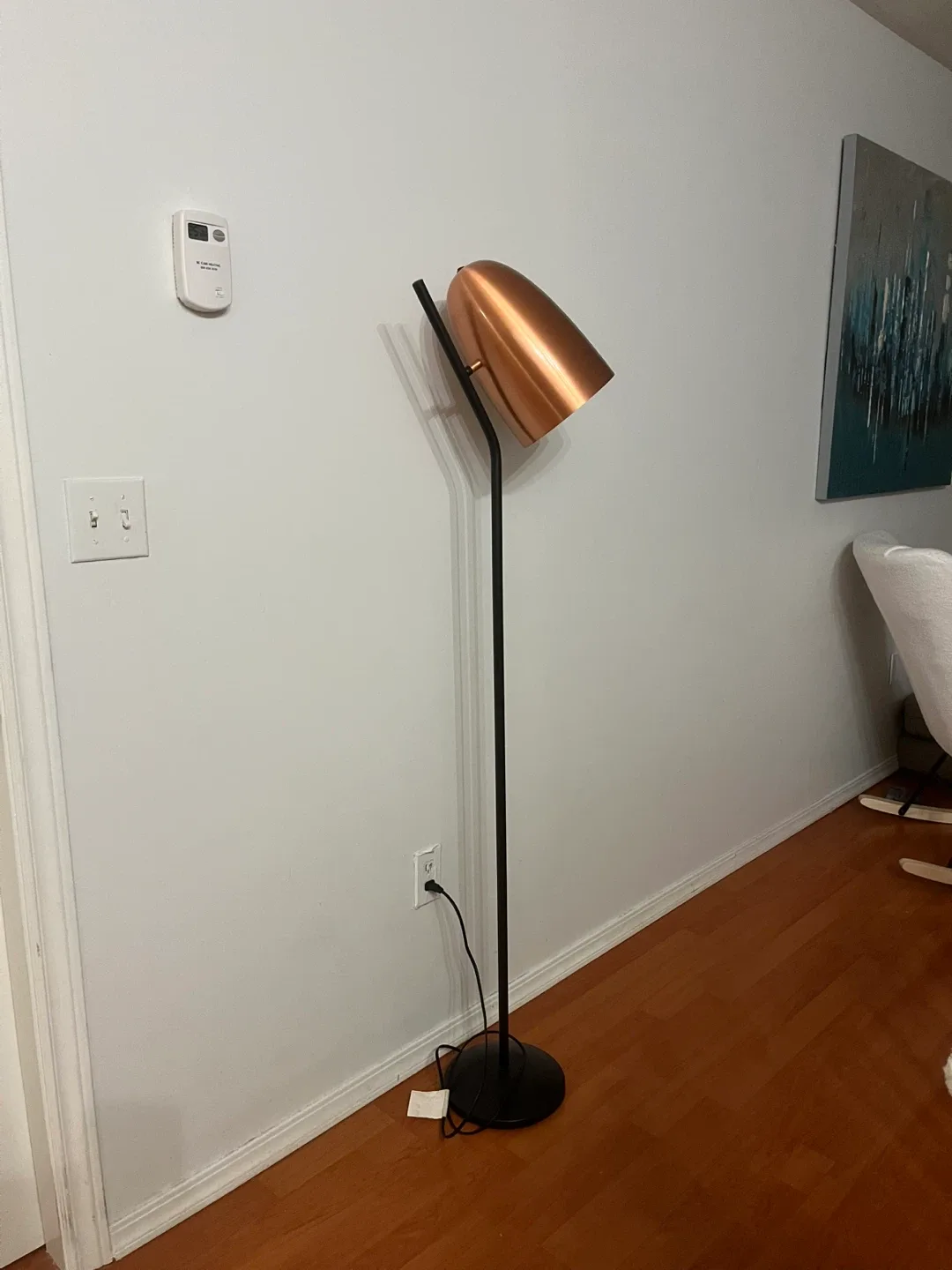 Copper & Black Floor Lamp image indicator(2)