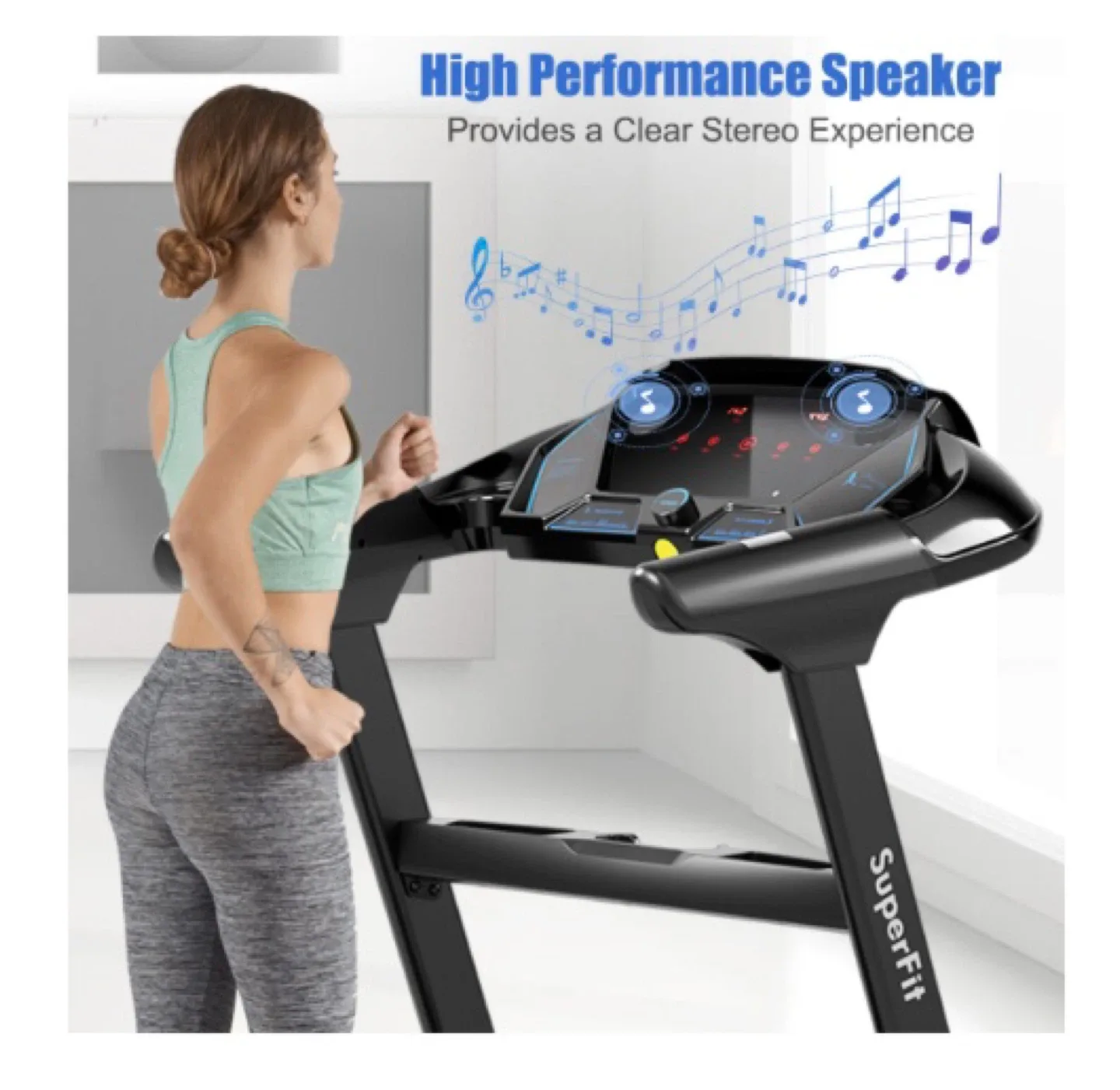 Touch screen SuperFit High Performance Treadmill thumbnail