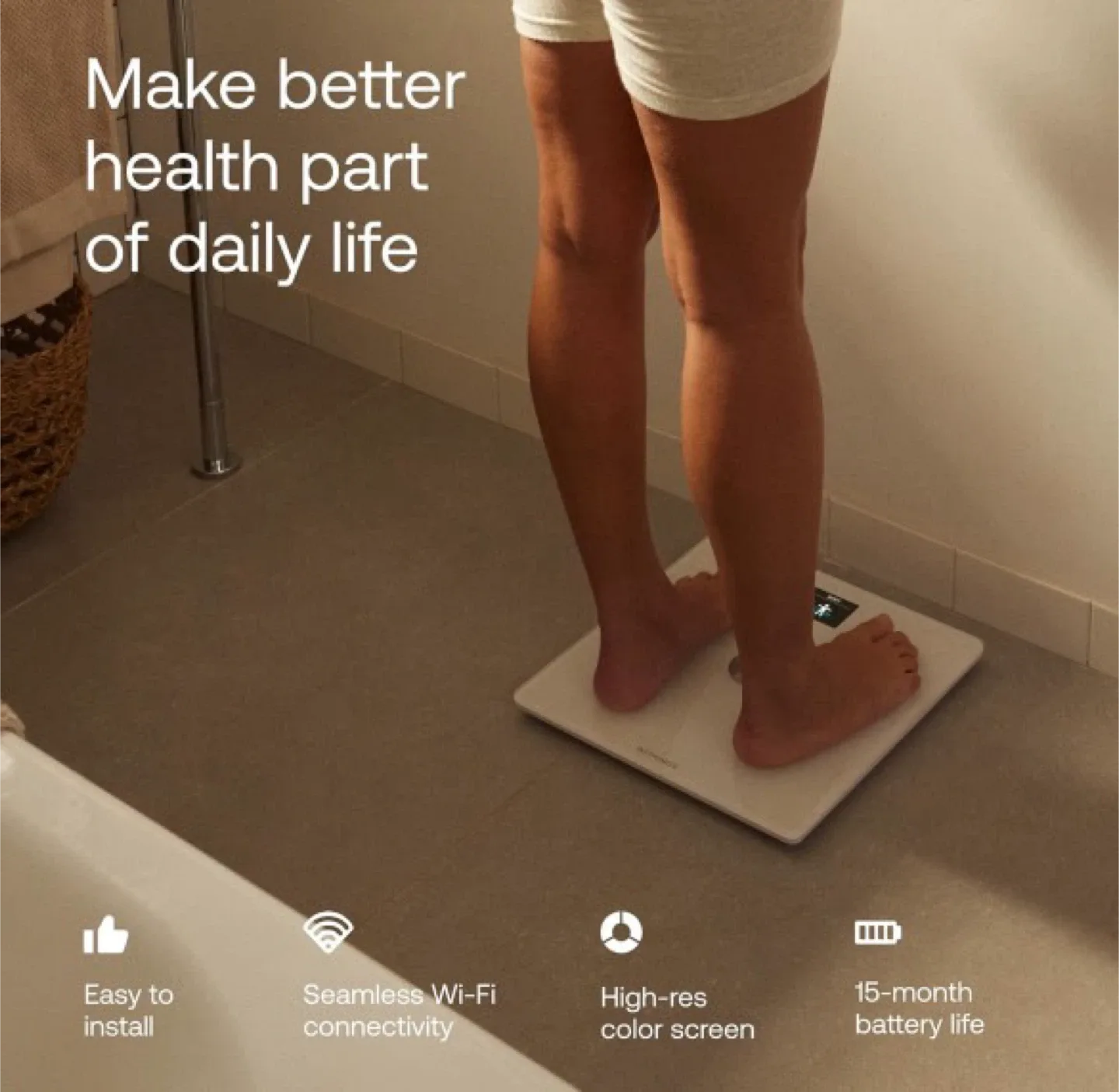 Digital Smart Scale for Body Weight image indicator(2)