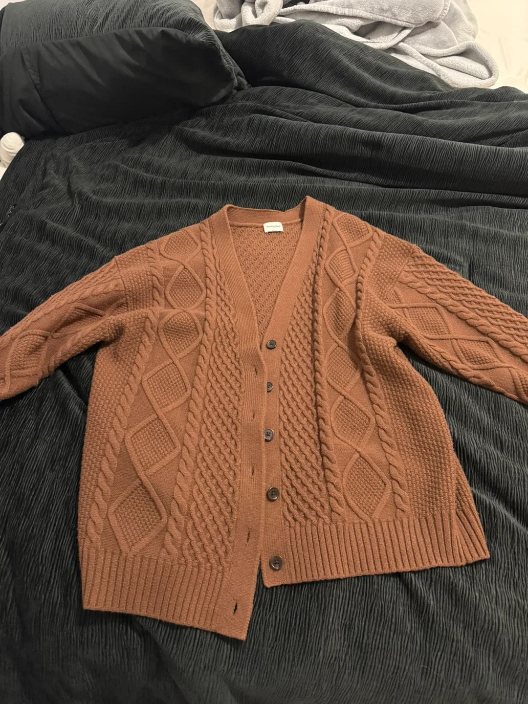 Sunday Best Cardigan - Brown thumbnail