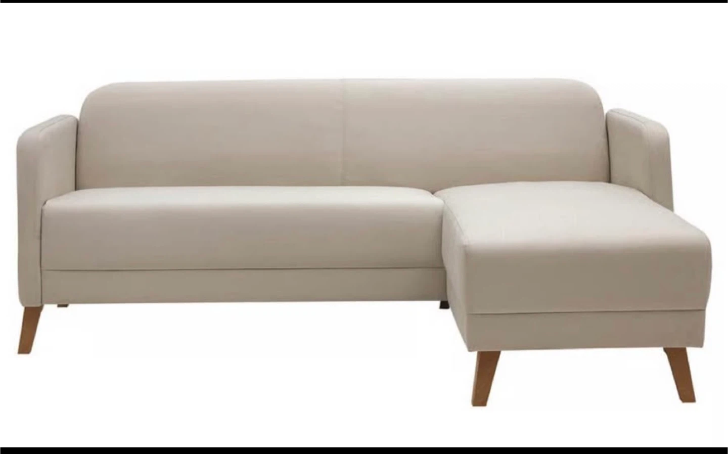 IKEA Sofa with Chaise - Beige - photo 2