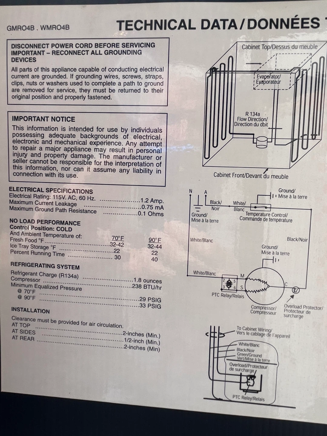 GE Compact Refrigerator - photo 4