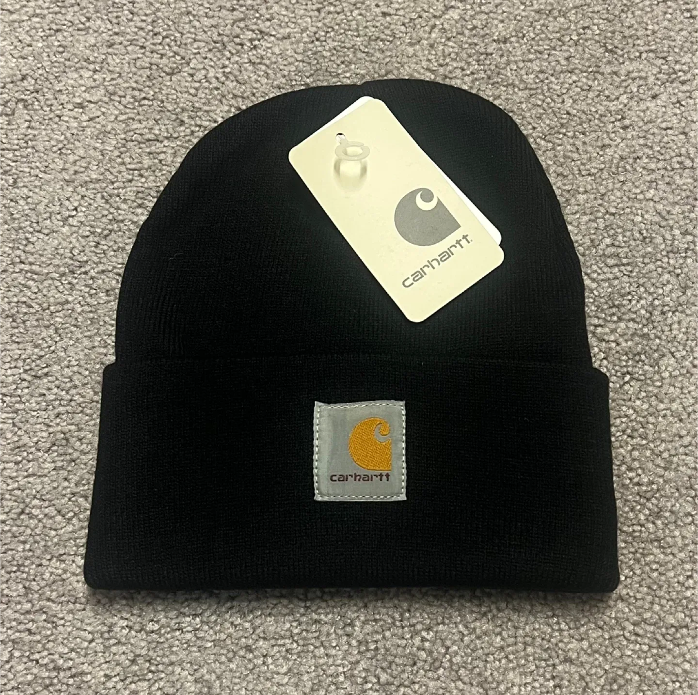 Carhartt A18-BLK Black Beanie - One Size thumbnail