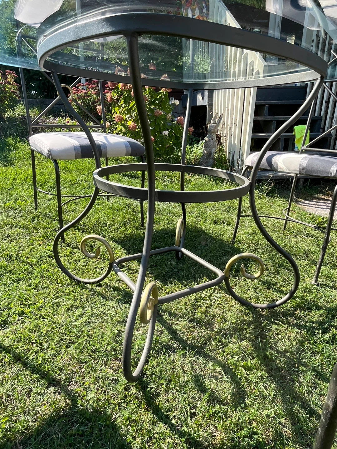 Indoor Glass Table with Four Chairs - photo 5