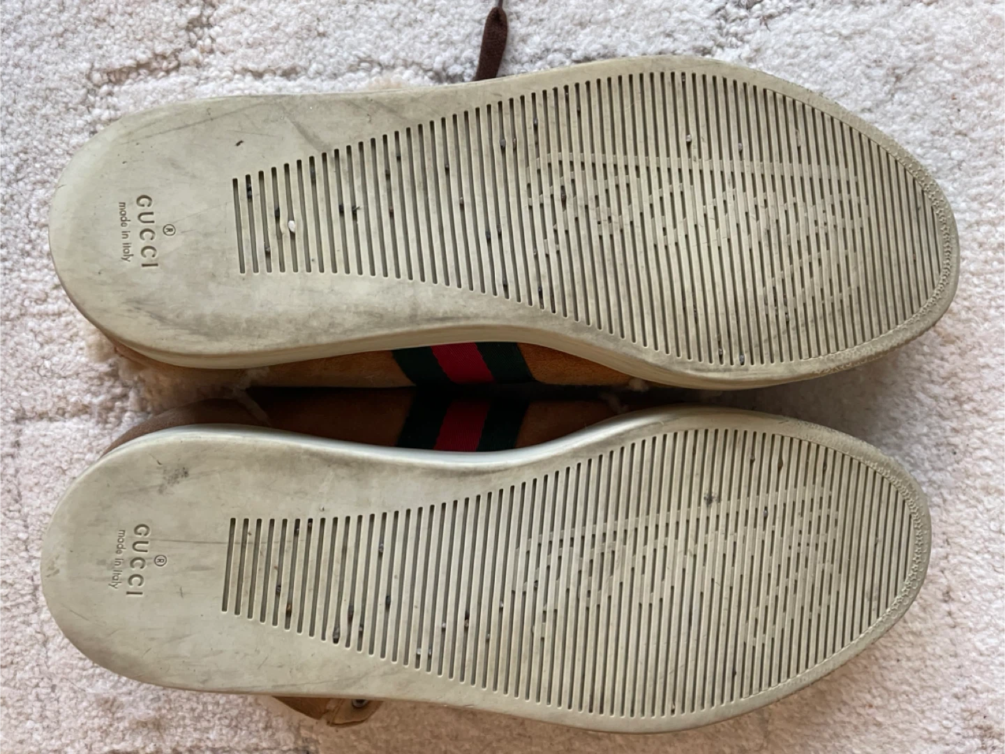 Gucci Shearling High-Top Sneakers - photo 5