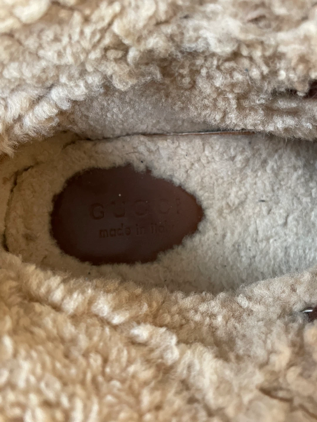 Gucci Shearling High-Top Sneakers - photo 4