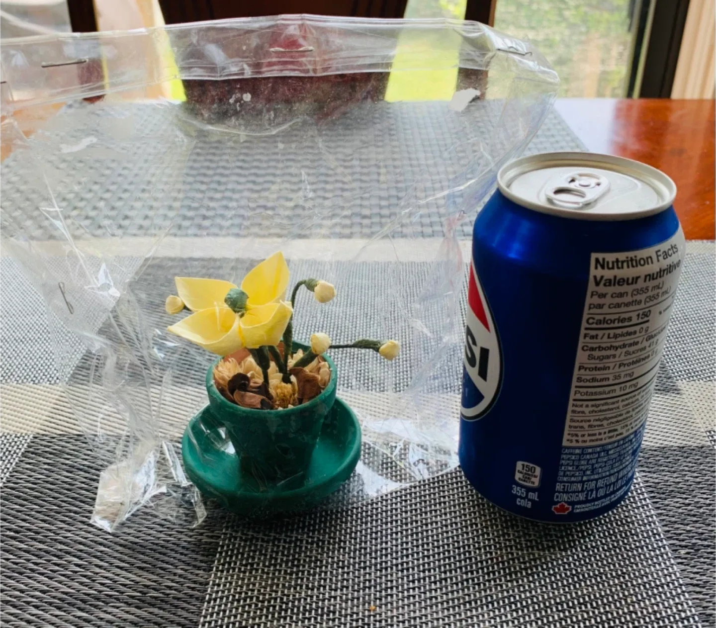 NEW handcrafted flower plant artificial decor (room freshener) image indicator(3)