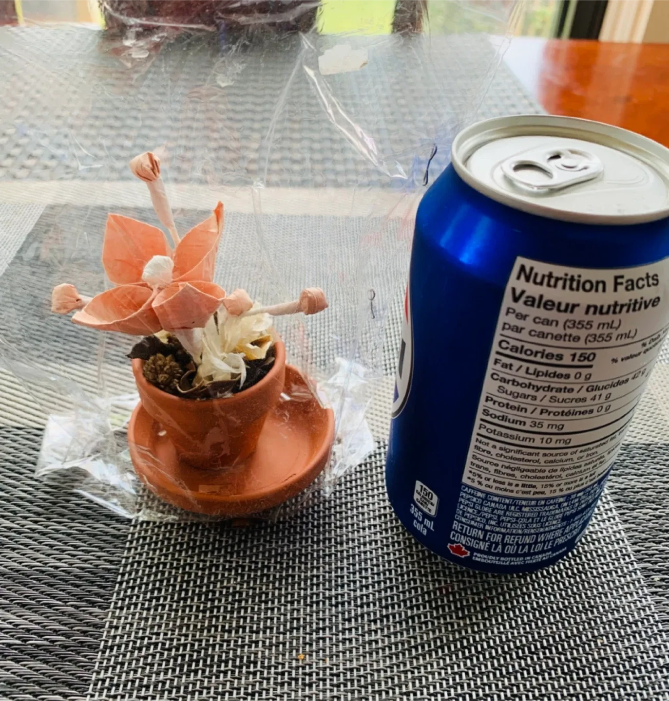 NEW handcrafted flower plant artificial decor (room freshener) image indicator(6)