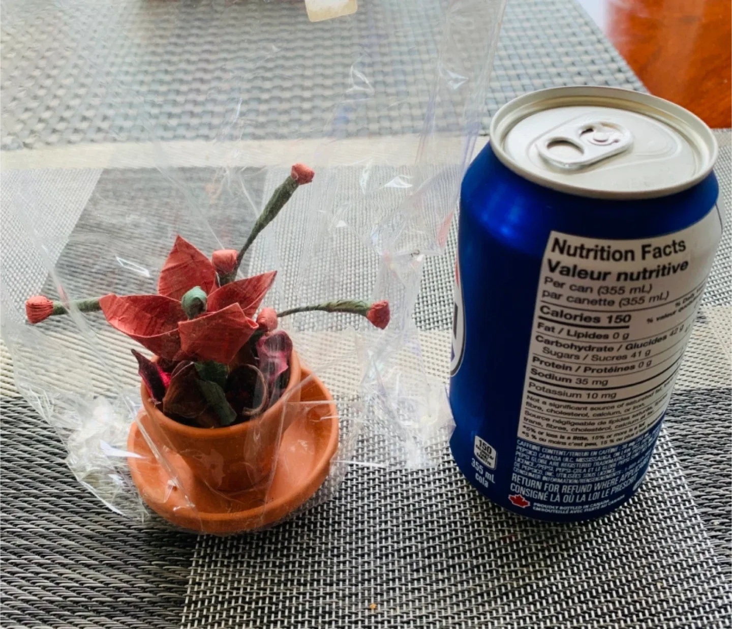 NEW handcrafted flower plant artificial decor (room freshener) image indicator(5)