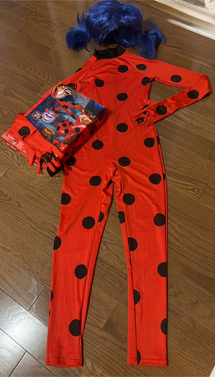 Miraculous Ladybug costume & BRAND NEW accessories