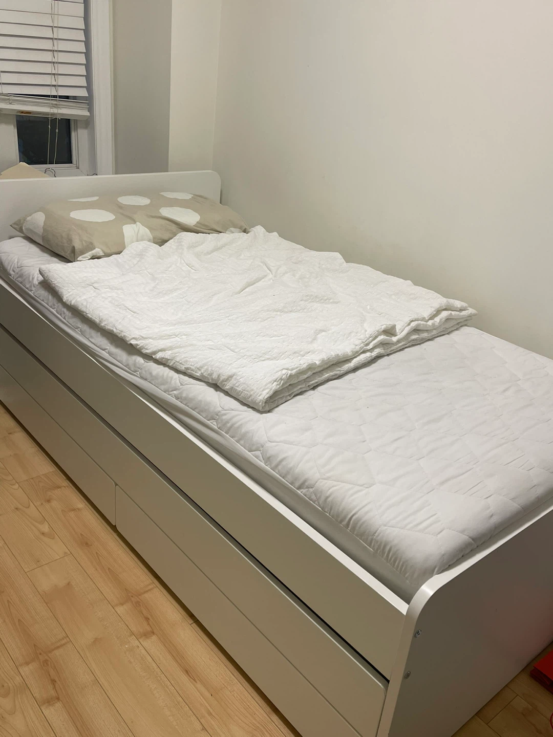 IKEA SLÄKT Bed frame w/pull-out bed + storage, Twin - photo 2
