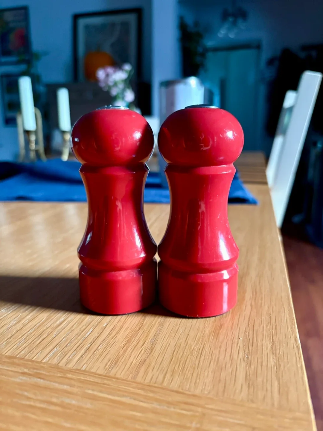 Red Salt & Pepper Shakers
