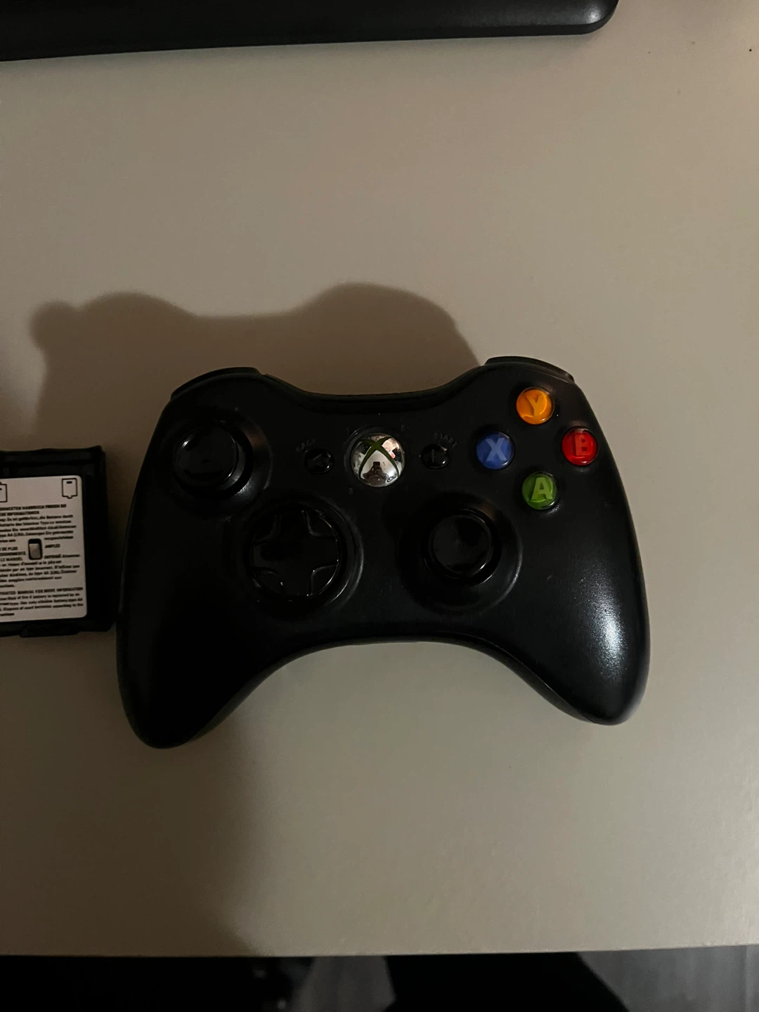 Xbox 360 Black Wireless Controller - photo 2