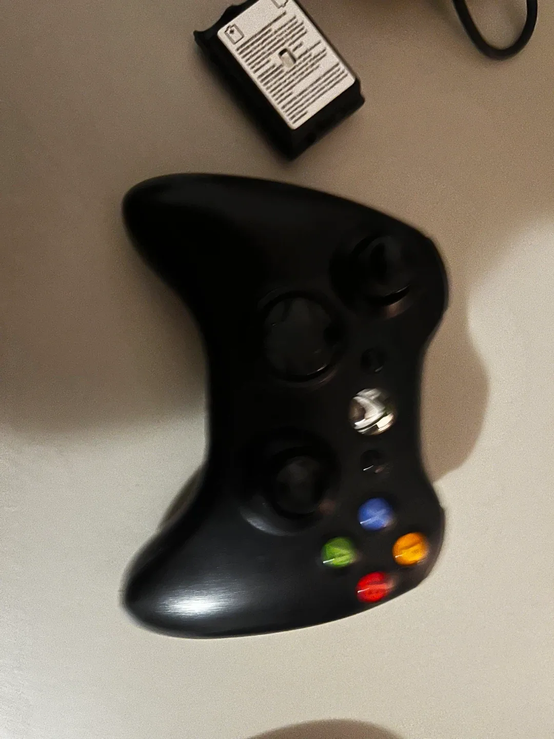 Xbox 360 Black Wireless Controller image indicator(3)