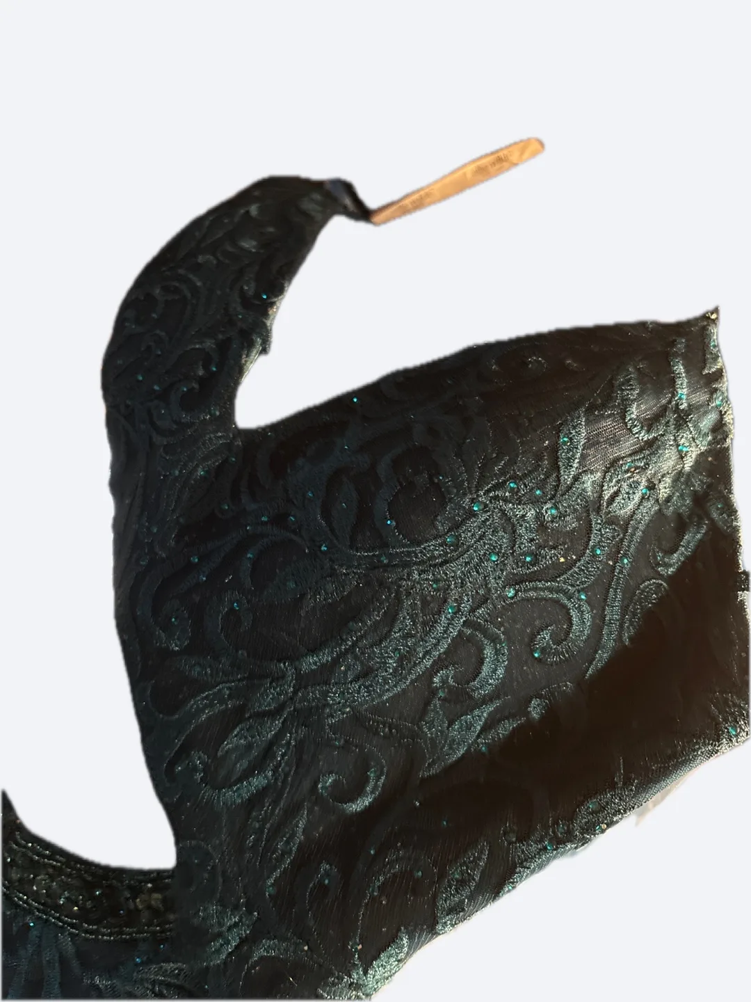 Teal Embellished Formal Dress image indicator(2)