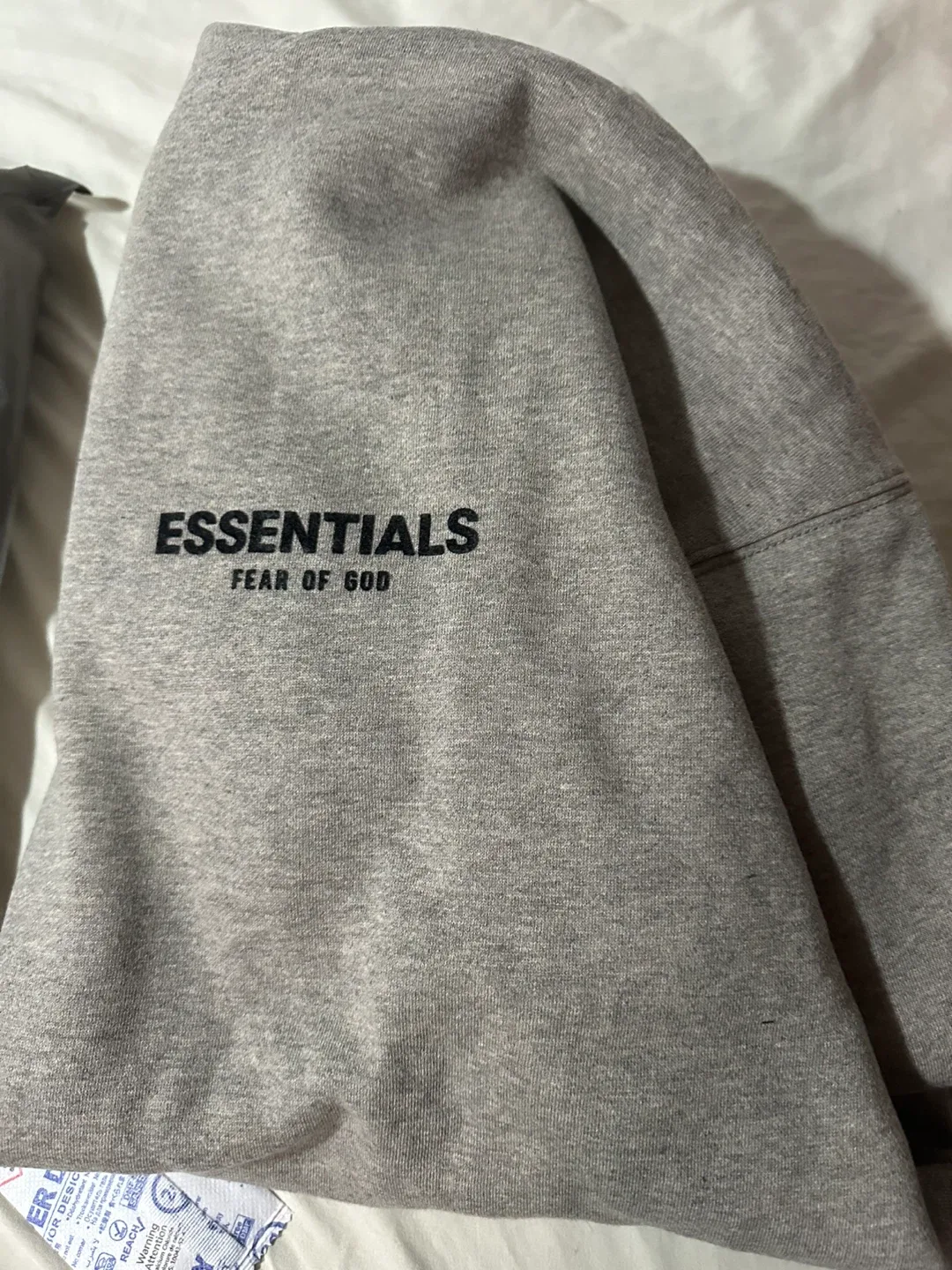 Essentials Fear of God Gray Hoodie & Sweatpants Set-L image indicator(5)