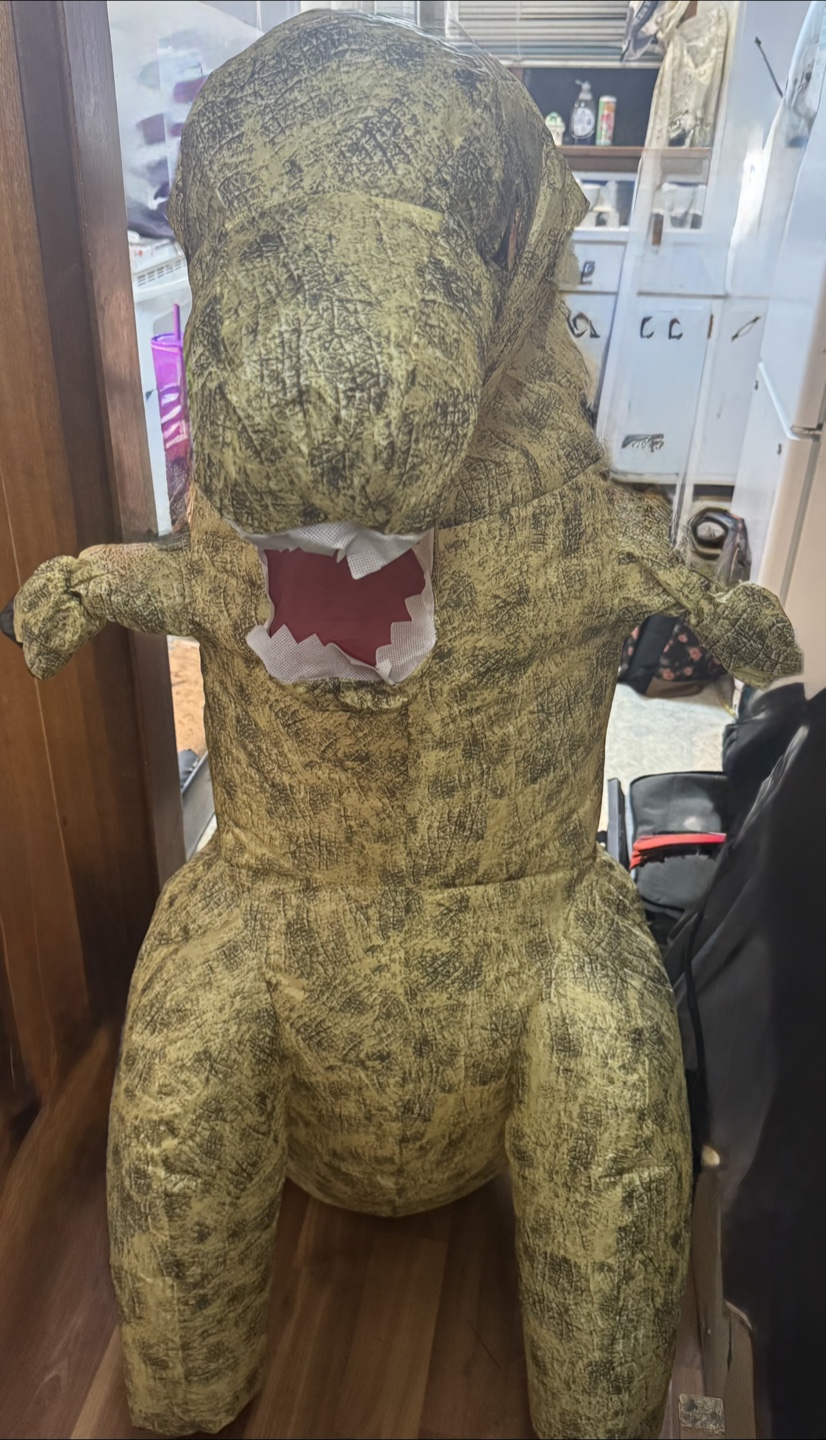 Morph Giant T-Rex Inflatable Costume - One Size - photo 2
