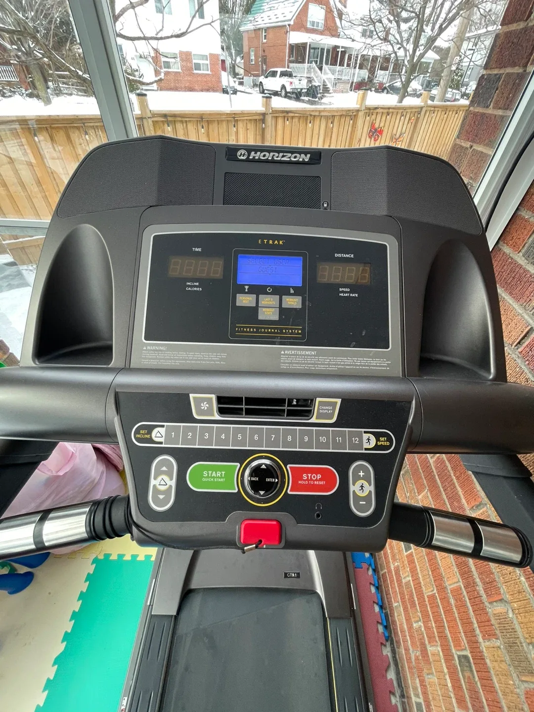 Horizon Treadmill Horizon CT 9.1 image indicator(4)