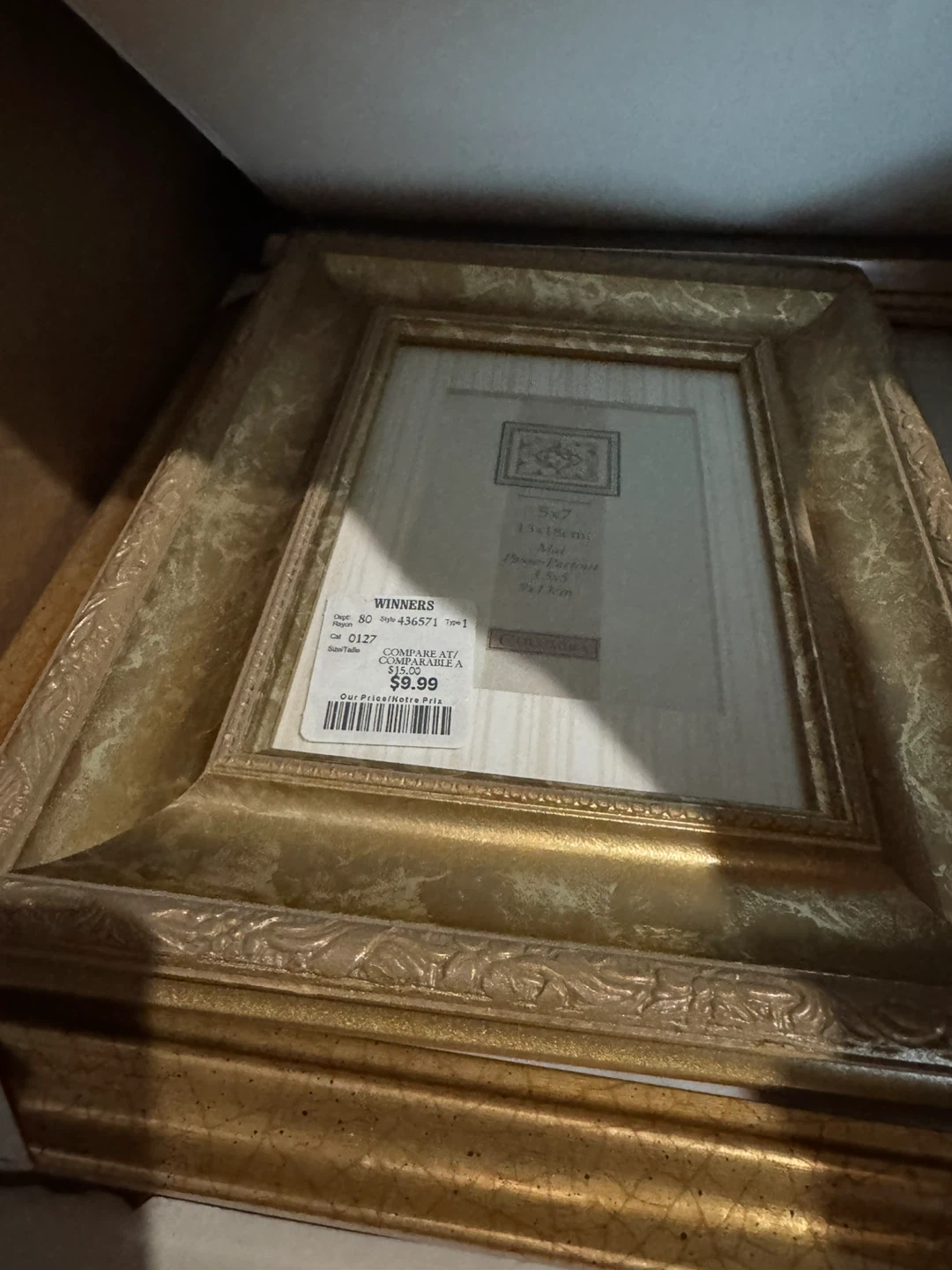 Picture Frames - Assorted Sizes & Styles