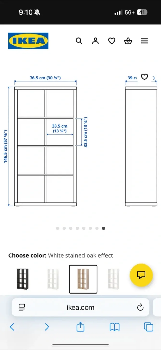 IKEA Kallax Shelf Unit with Baskets image indicator(3)