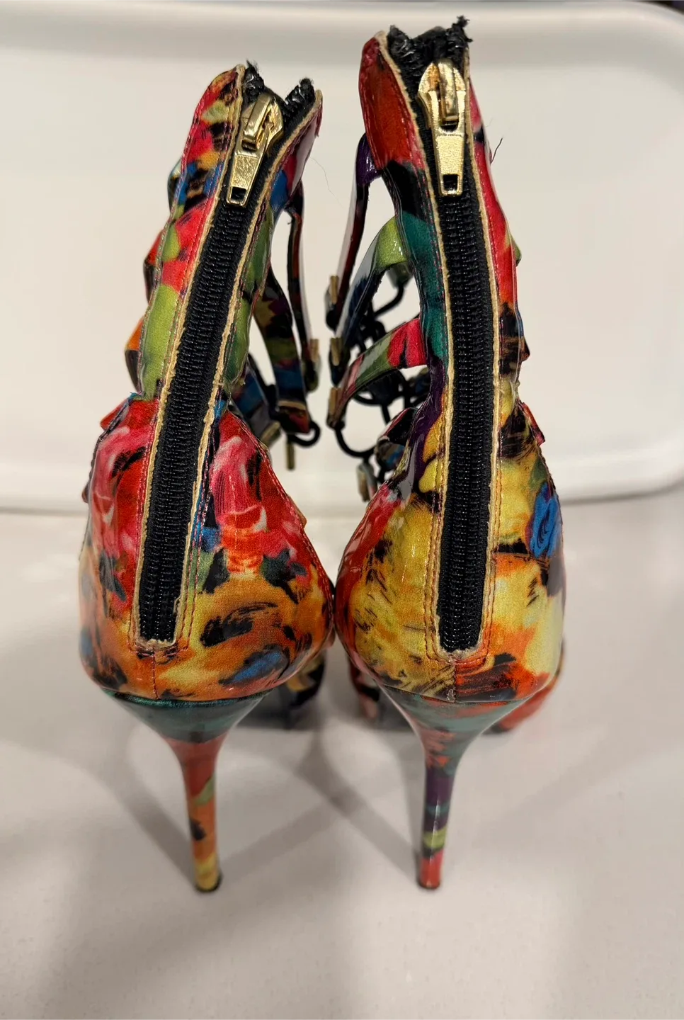 Colourful Sexy Statement Heels image indicator(3)