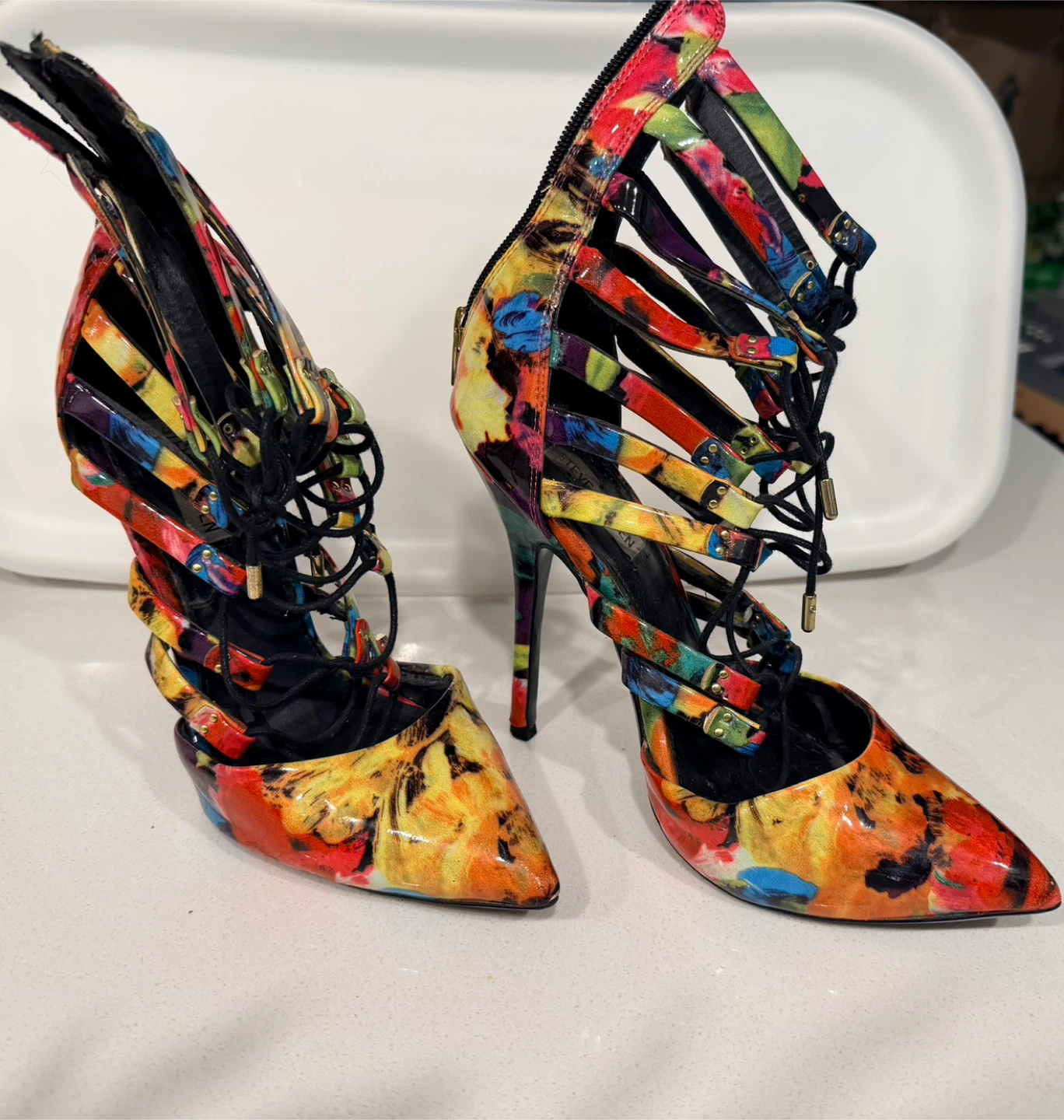 Colourful Sexy Statement Heels