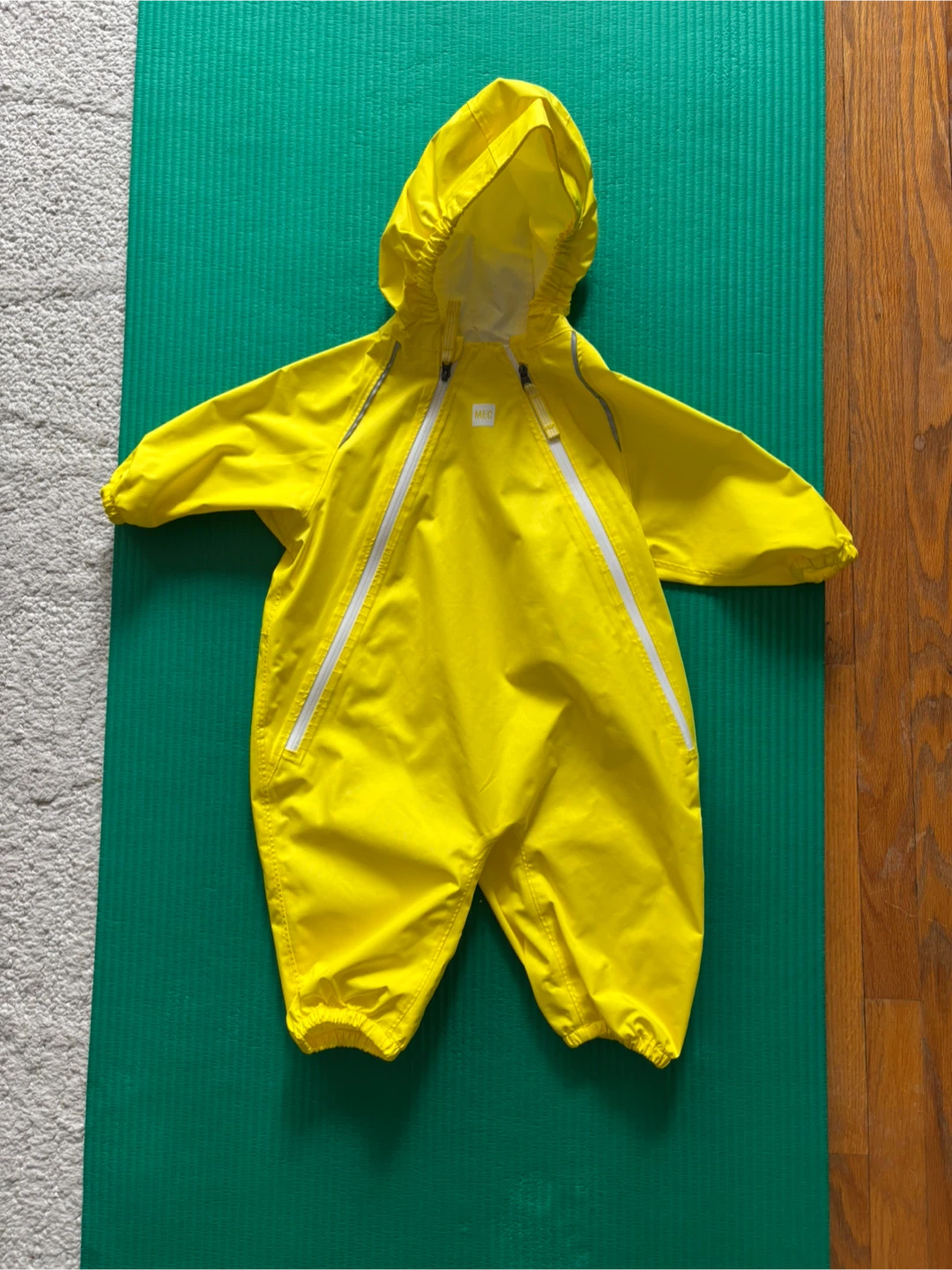 MEC Infant Yellow Rain Suit - Size 6M
