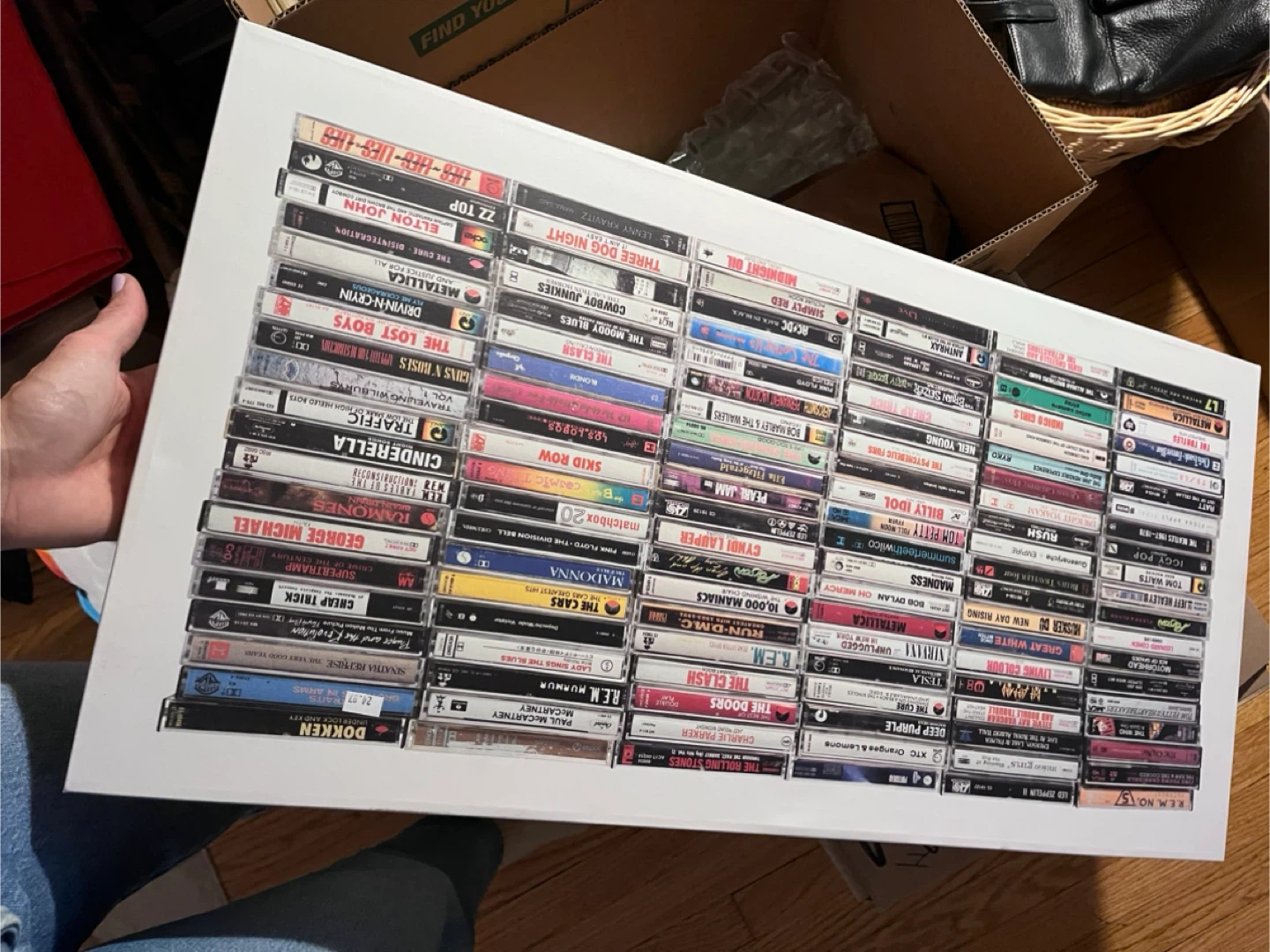 Frame Cassette Tape Collection - photo 3
