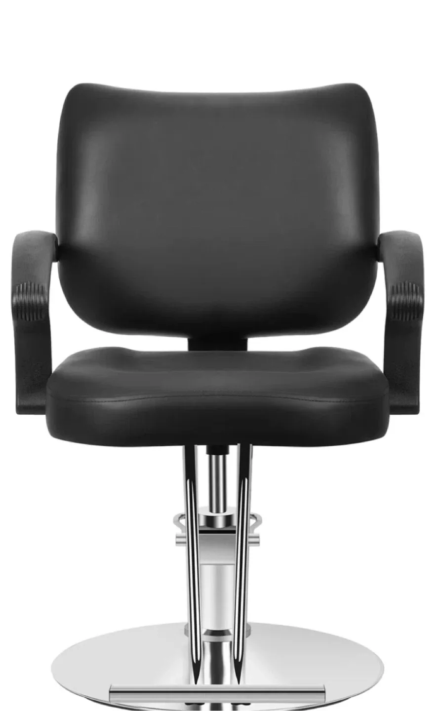 Black Hydraulic Barber / Salon Chair image indicator(2)
