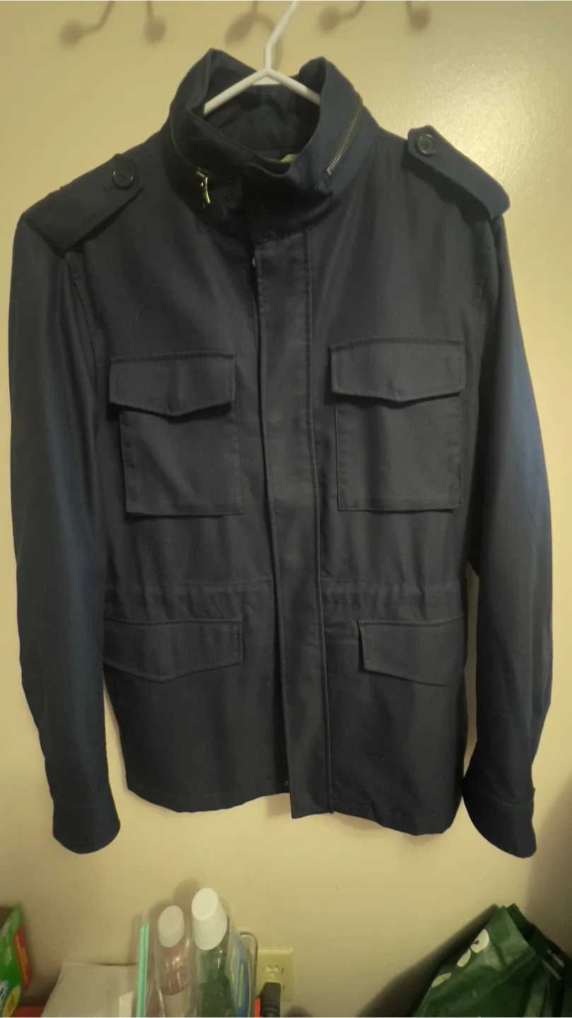 Banana Republic Navy Jacket - Size M thumbnail