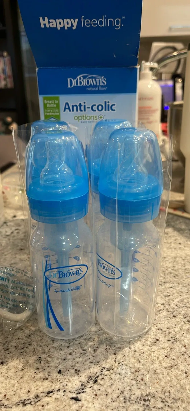 Dr. Brown's Anti-Colic Baby Bottles & Pacifier