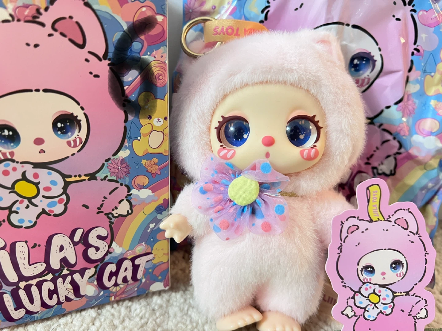 LiiLa's Lucky Cat V1 Plush Keychain and decor - photo 5