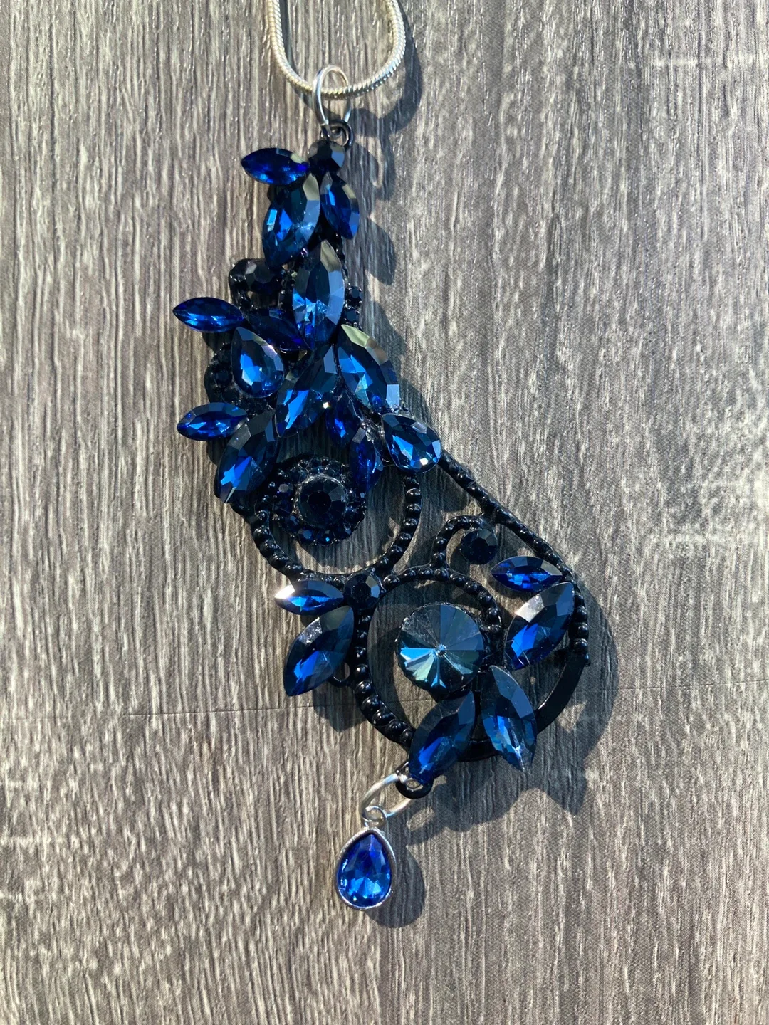 Blue Stone Fashion Necklace thumbnail